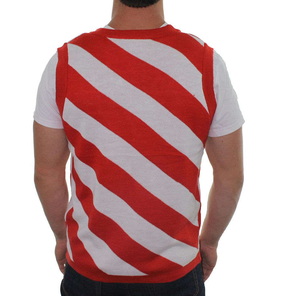 CANDY CANE SWEATER VESTS